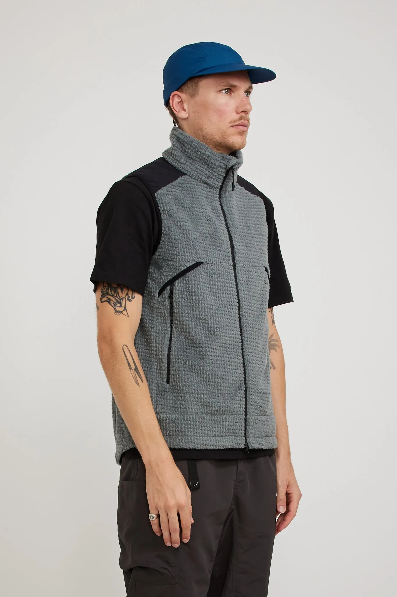 Stylish Alpha Vest in Grey - Premium Comfort & Modern Design for Everyday Wear