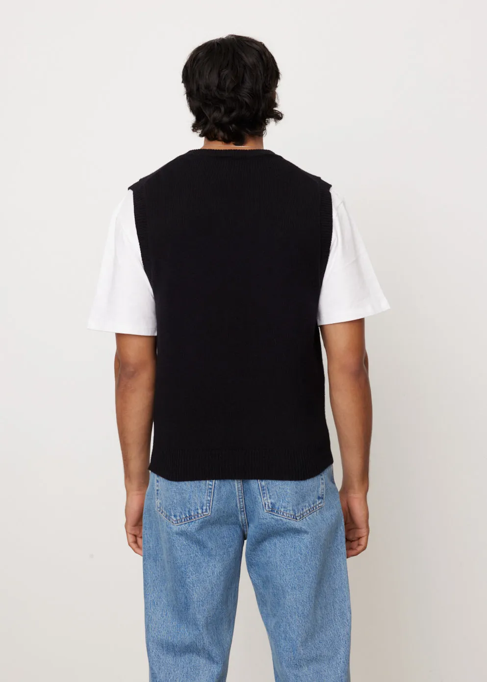 Boke Flower Crest Knit Vest