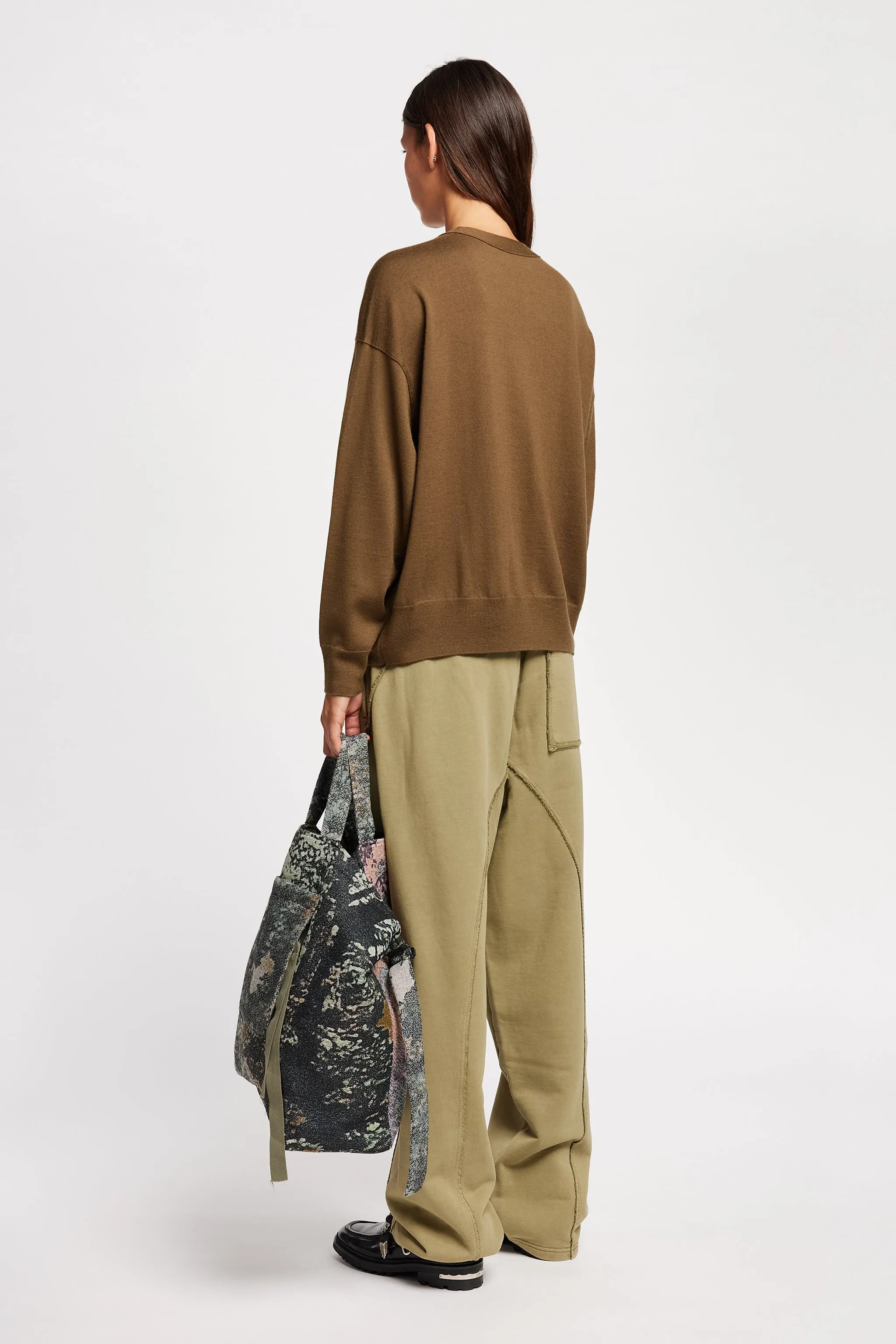 Descend Merino Knit Brown