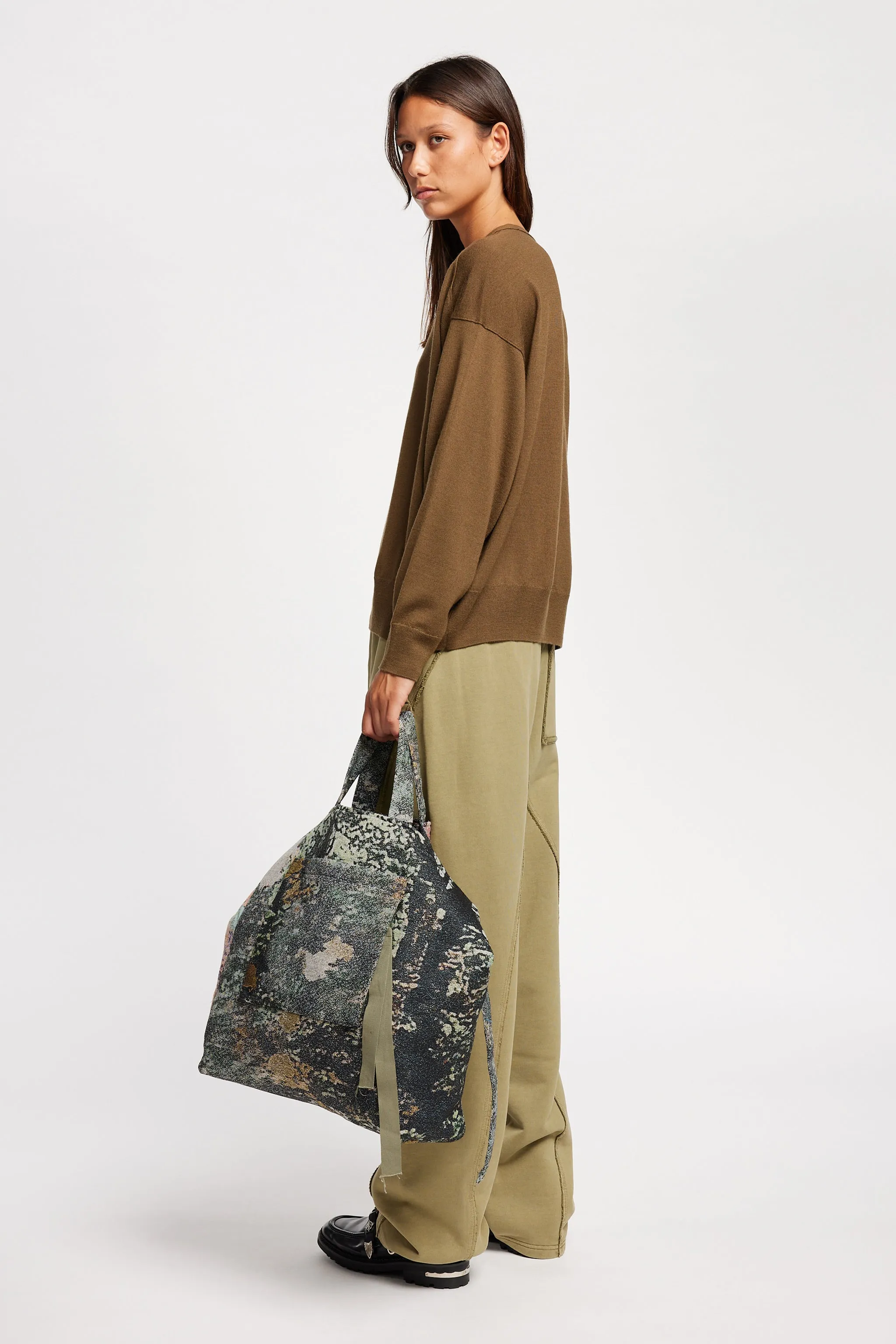 Descend Merino Knit Brown