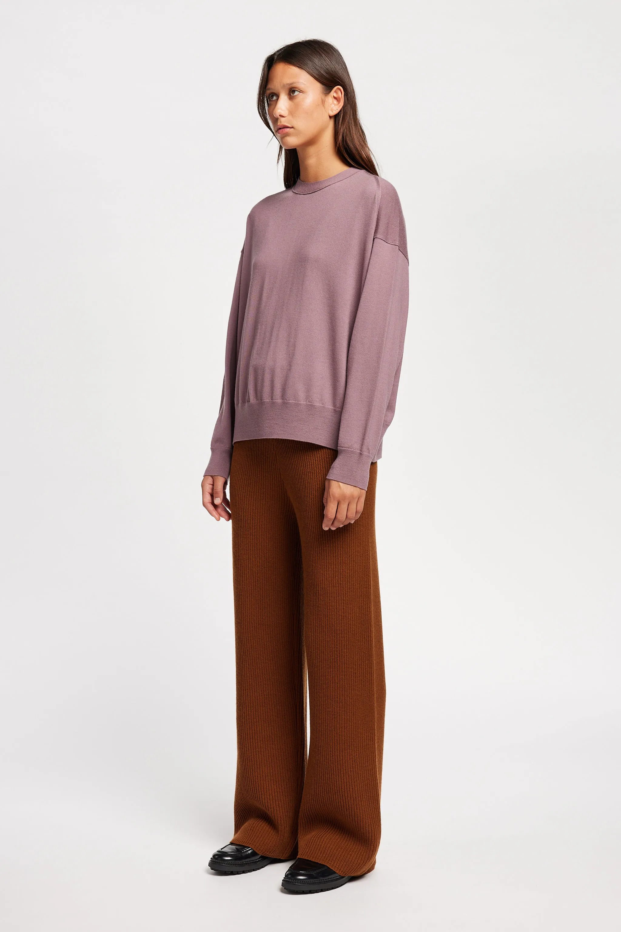 Descend Merino Knit Mauve