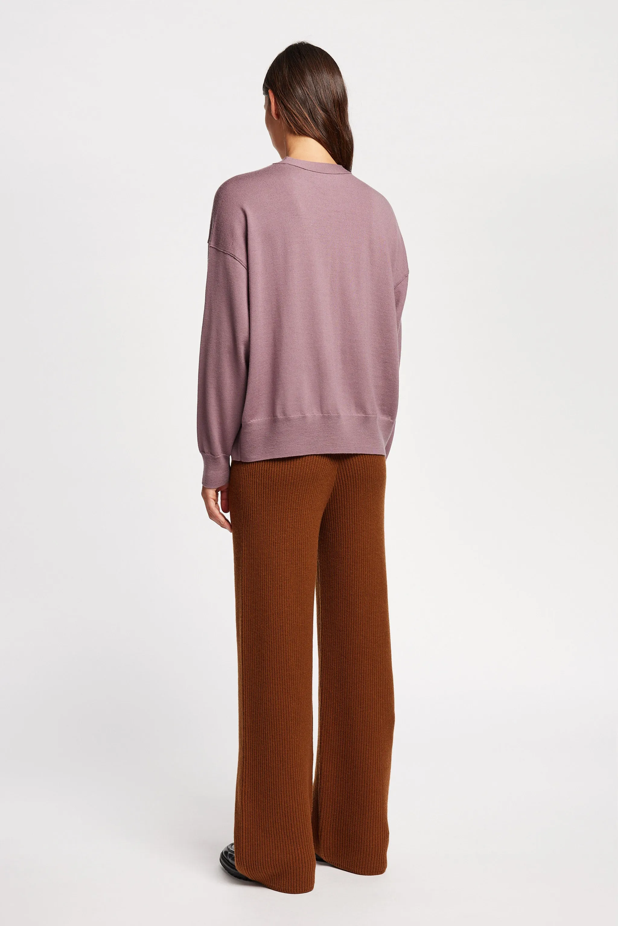 Descend Merino Knit Mauve