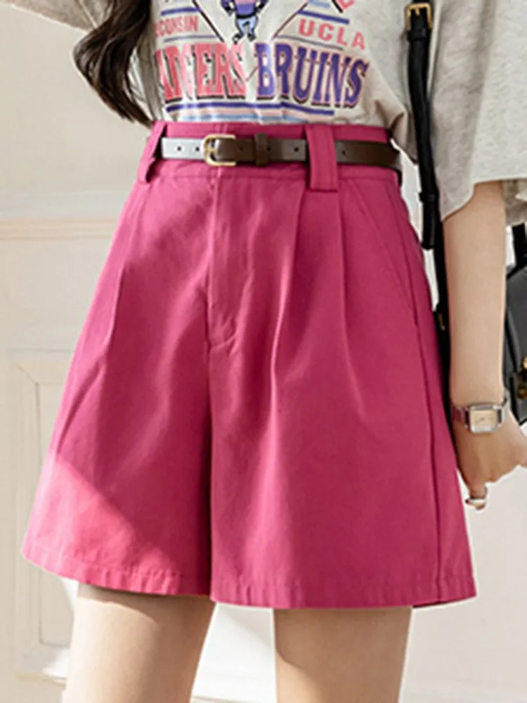 FashionSierra - High Waist Casual Women Shorts Fashion Comfortable Cotton Shorts