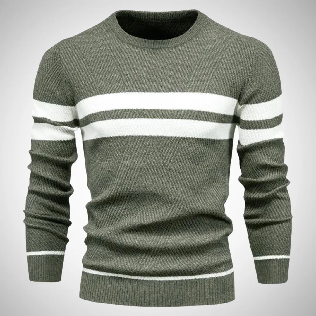 Francis Stripe Crewneck