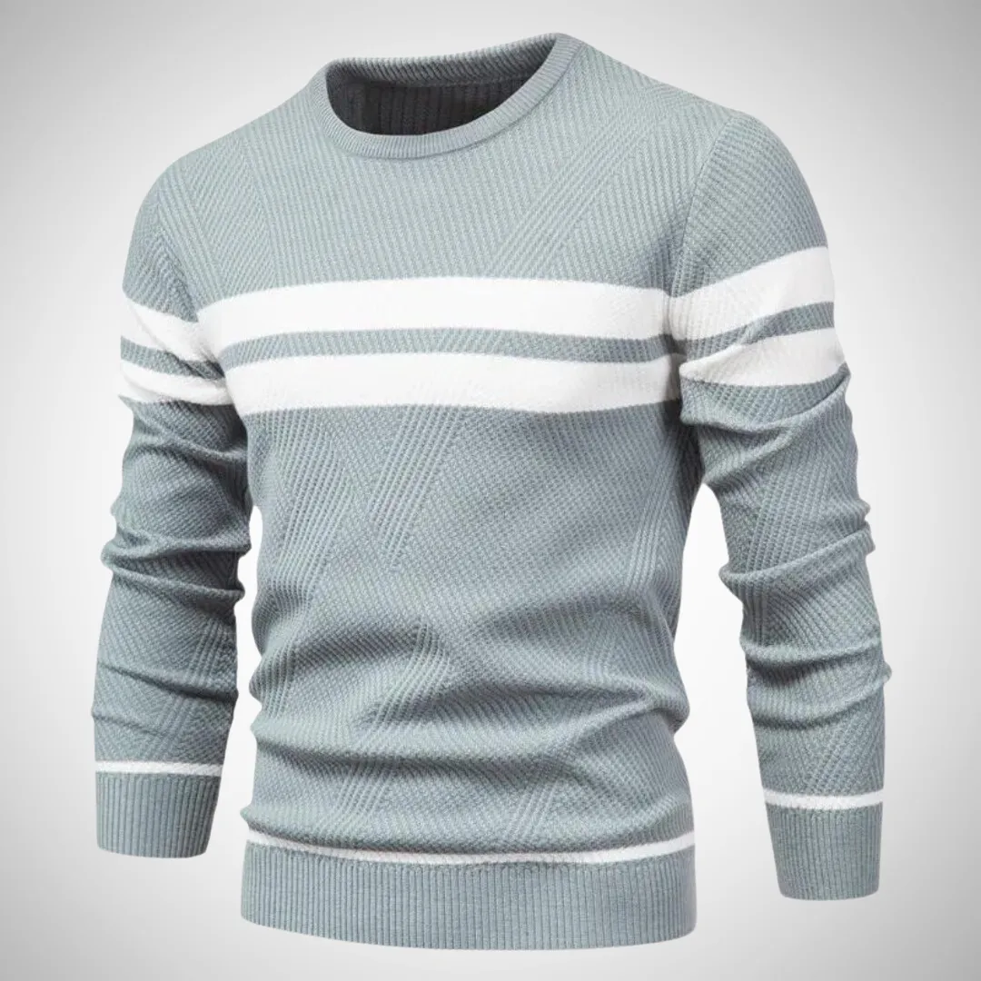 Francis Stripe Crewneck