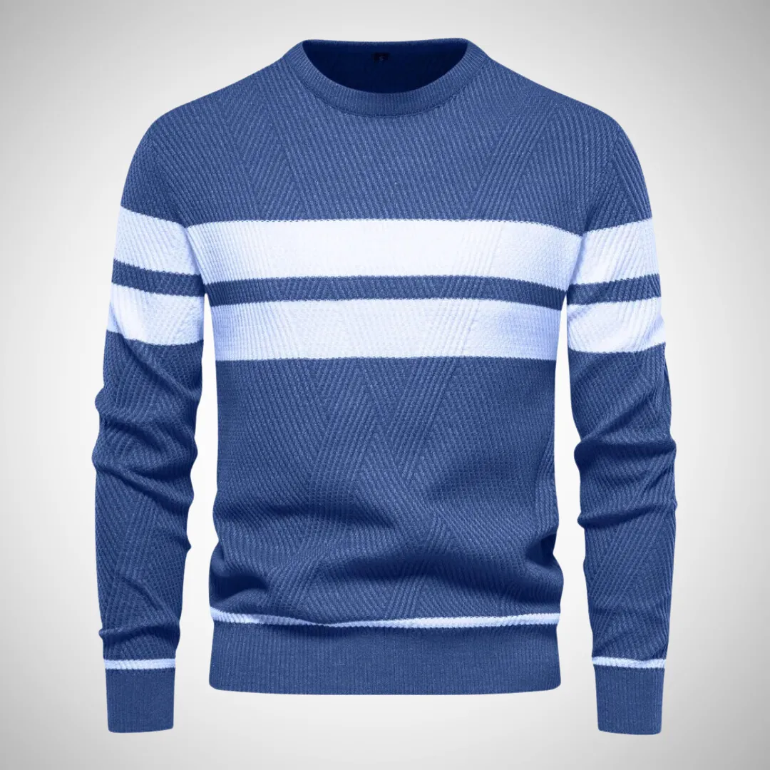 Francis Stripe Crewneck