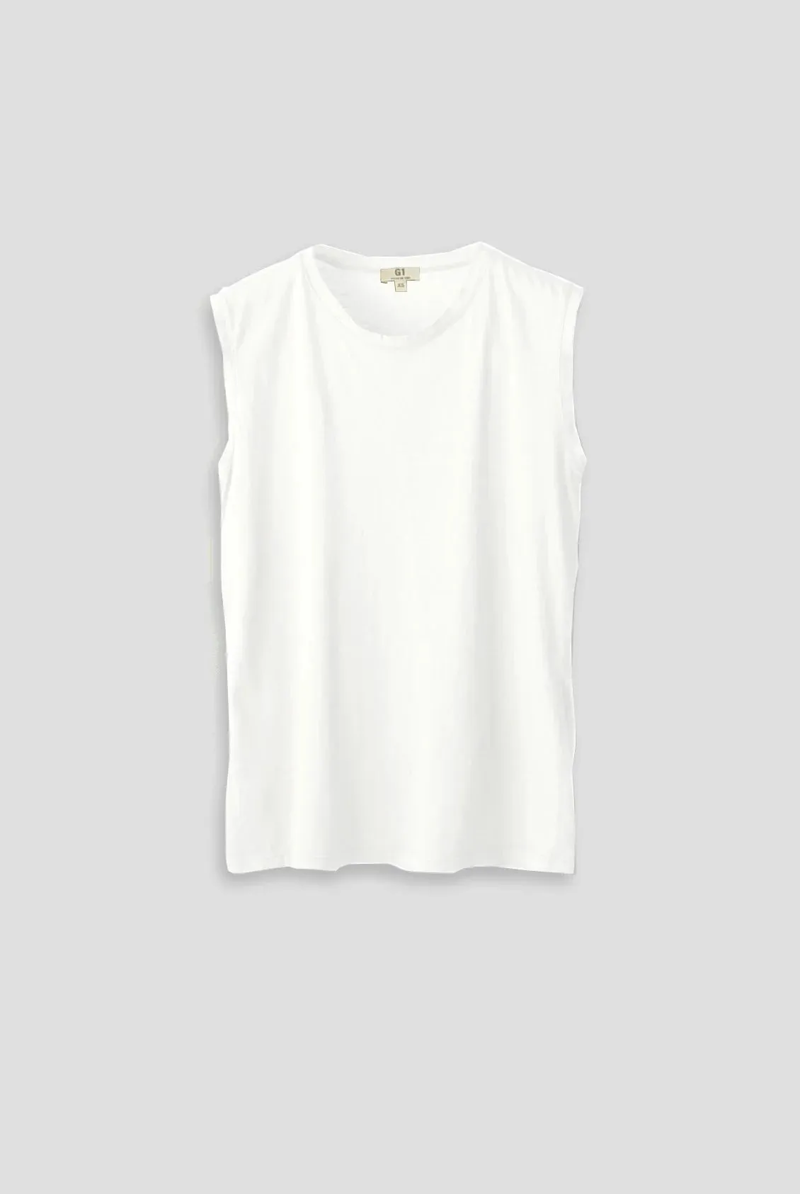 G1 Muscle Tank - White