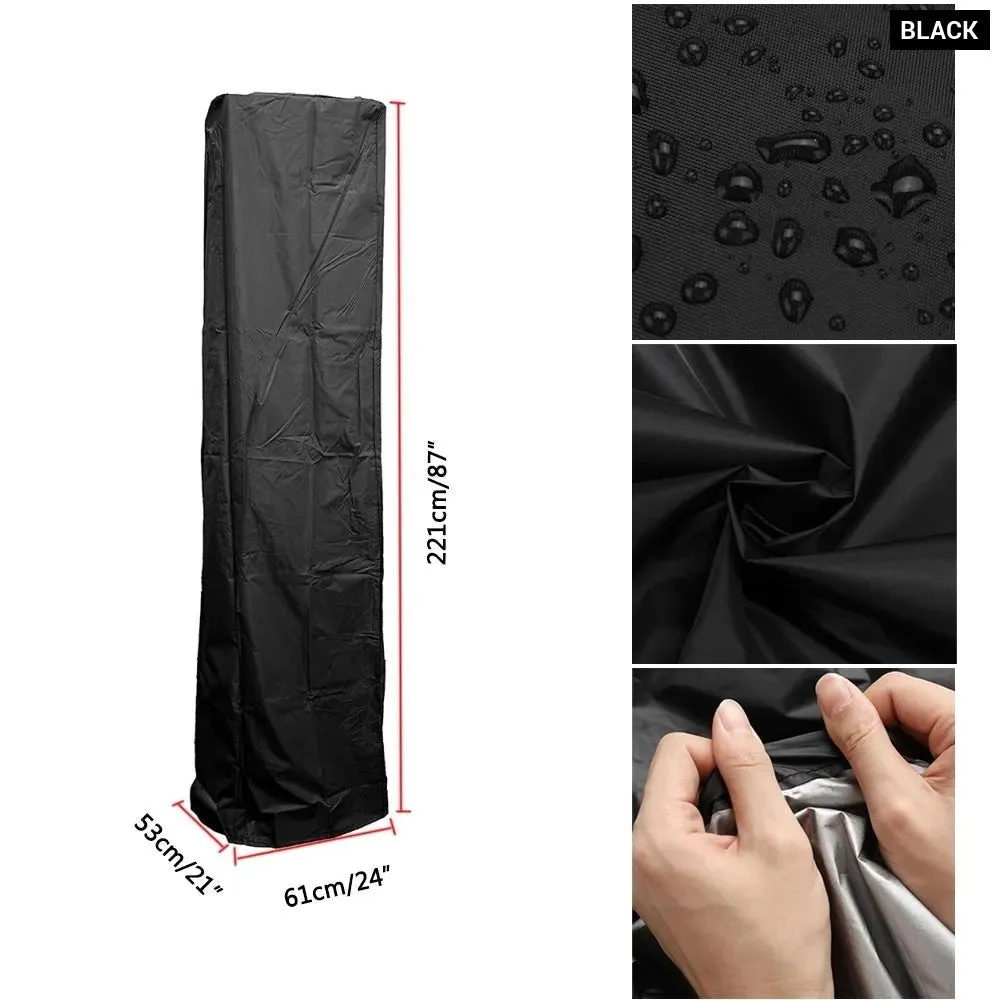 Garden Veranda Patio Heaters Canopy Terrace Dust Cover Outdoor Heater Waterproof Furniture Protector