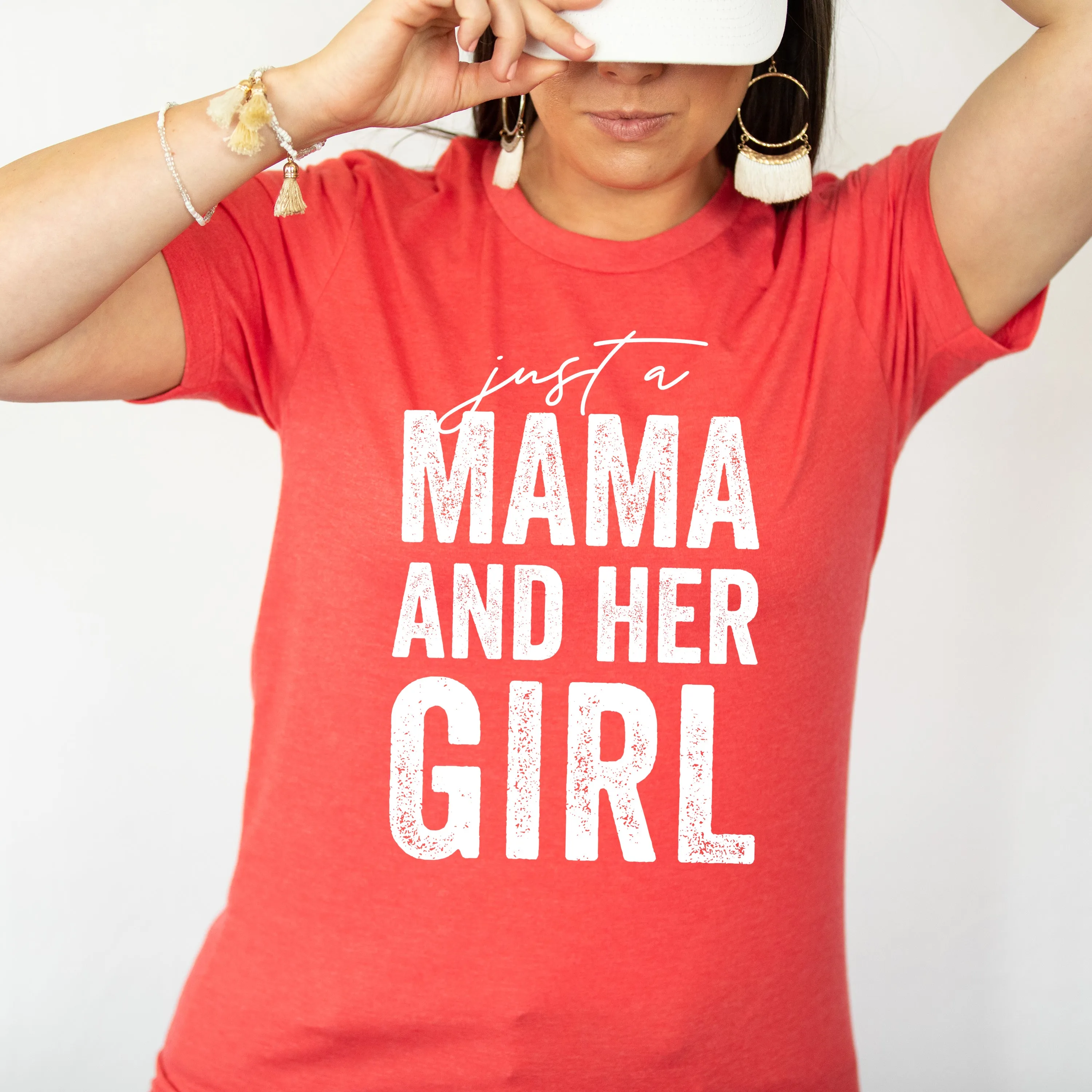 Just a Mama and Her Girl (Singular) - Original Design - Unisex Tee