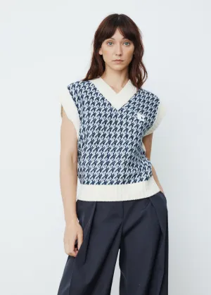 Lc Check Knit Vest