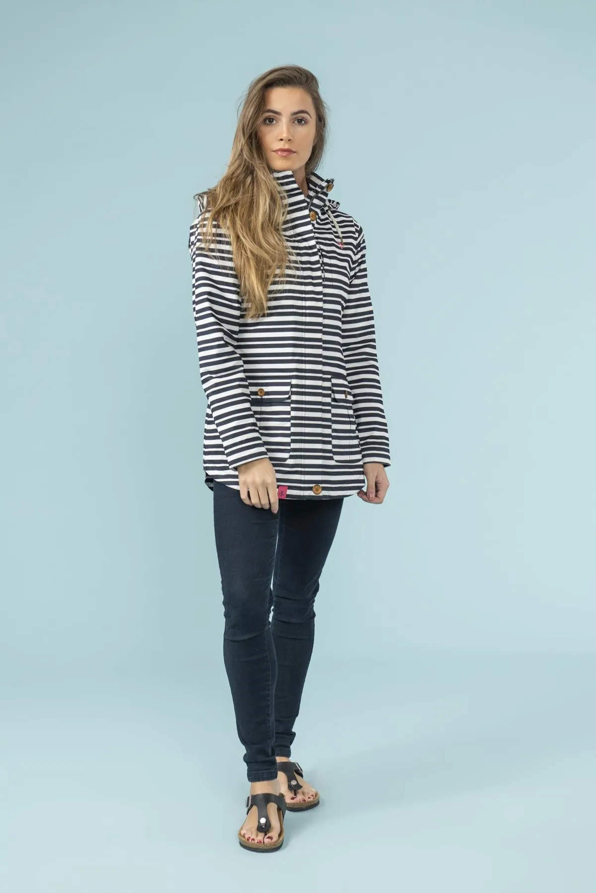 Lighthouse Womens Tori Jacket Sky Stripe