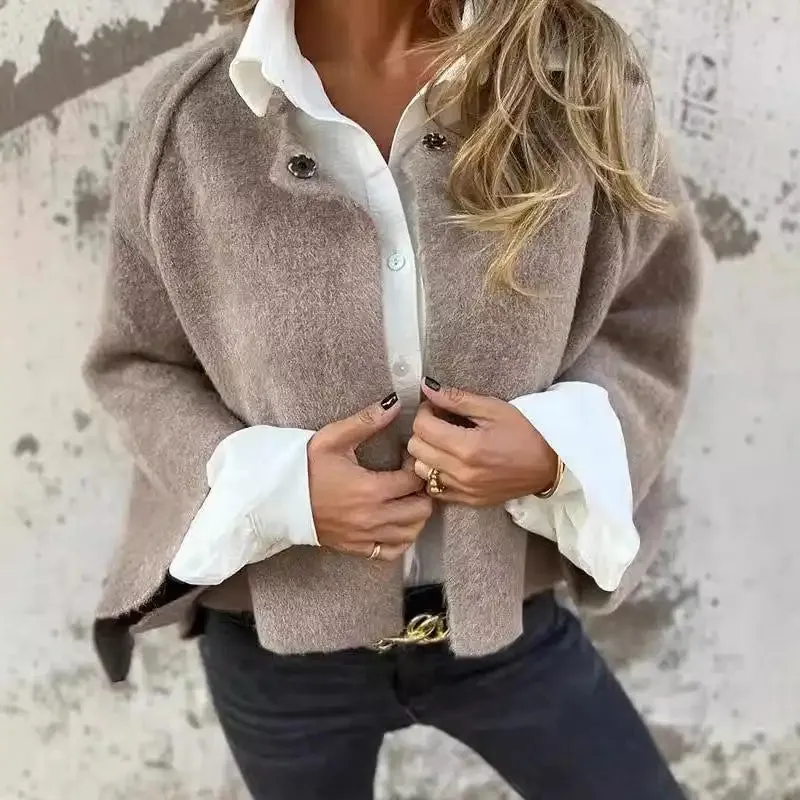 LIVIA - Modern Wool Cardigan