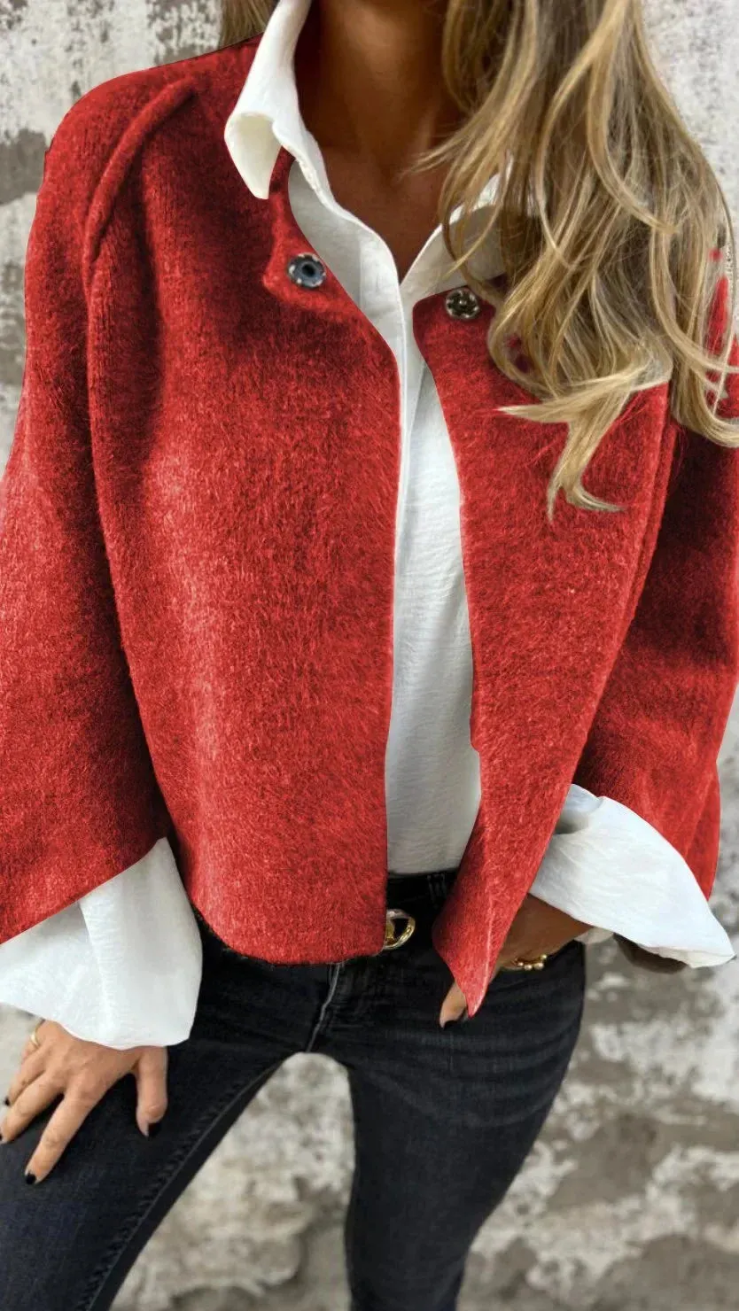 LIVIA - Modern Wool Cardigan