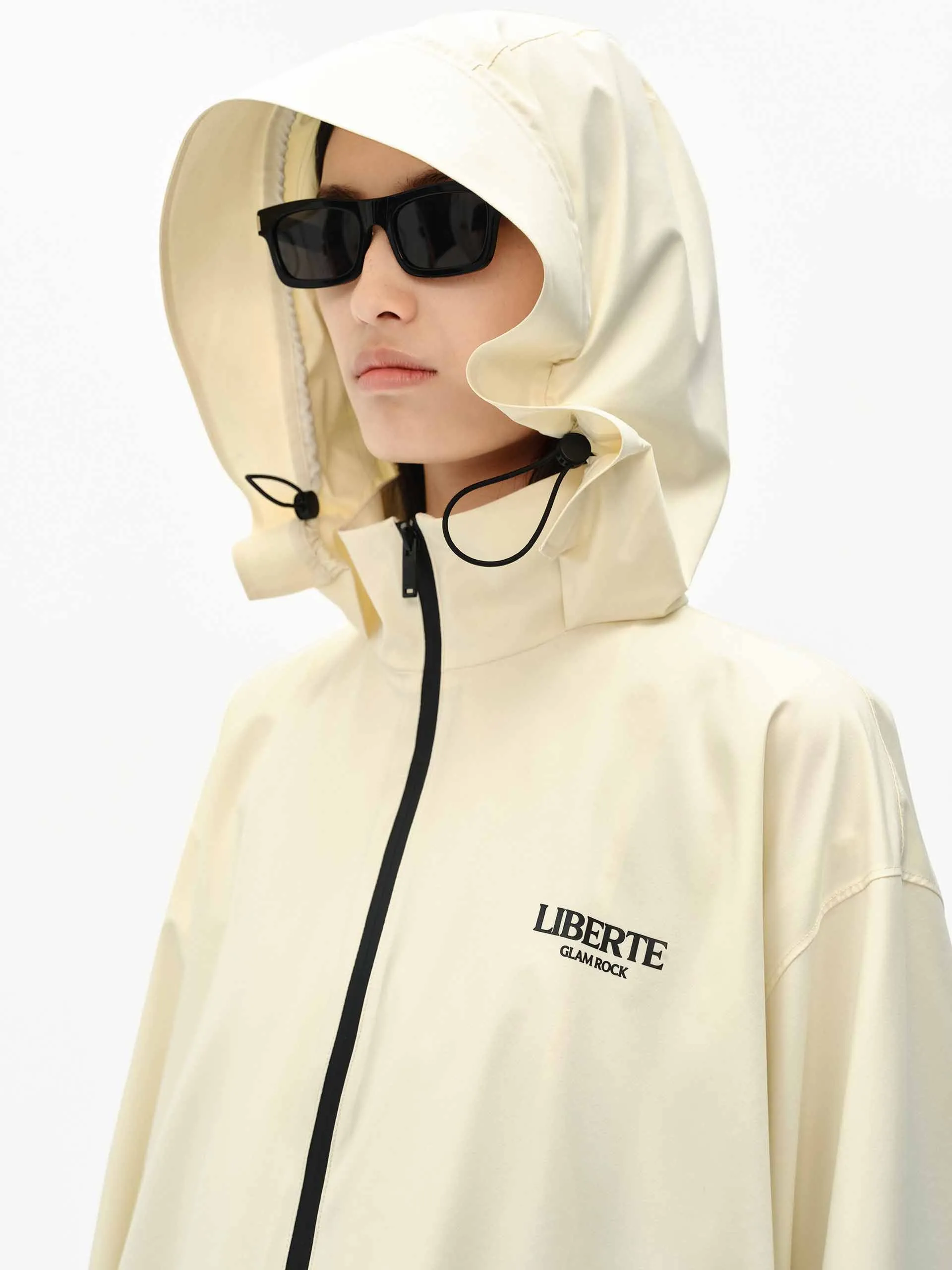 Loose Hooded Jacket