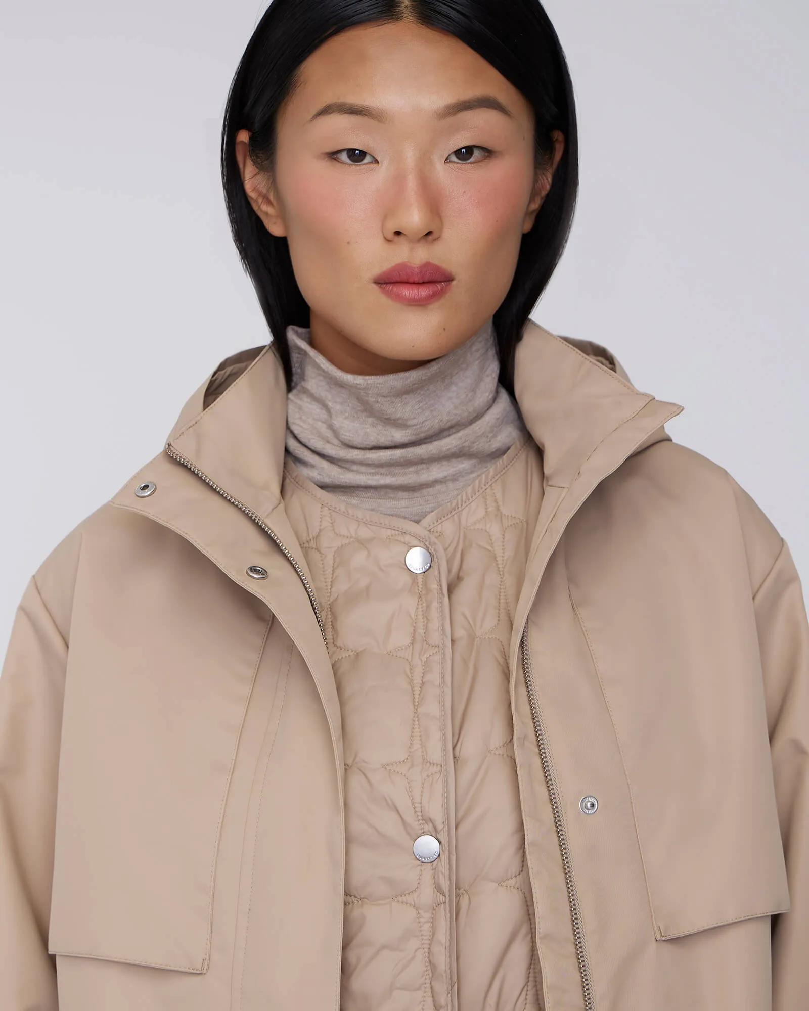 MARINA | Hooded 3-in-1 Trench Coat