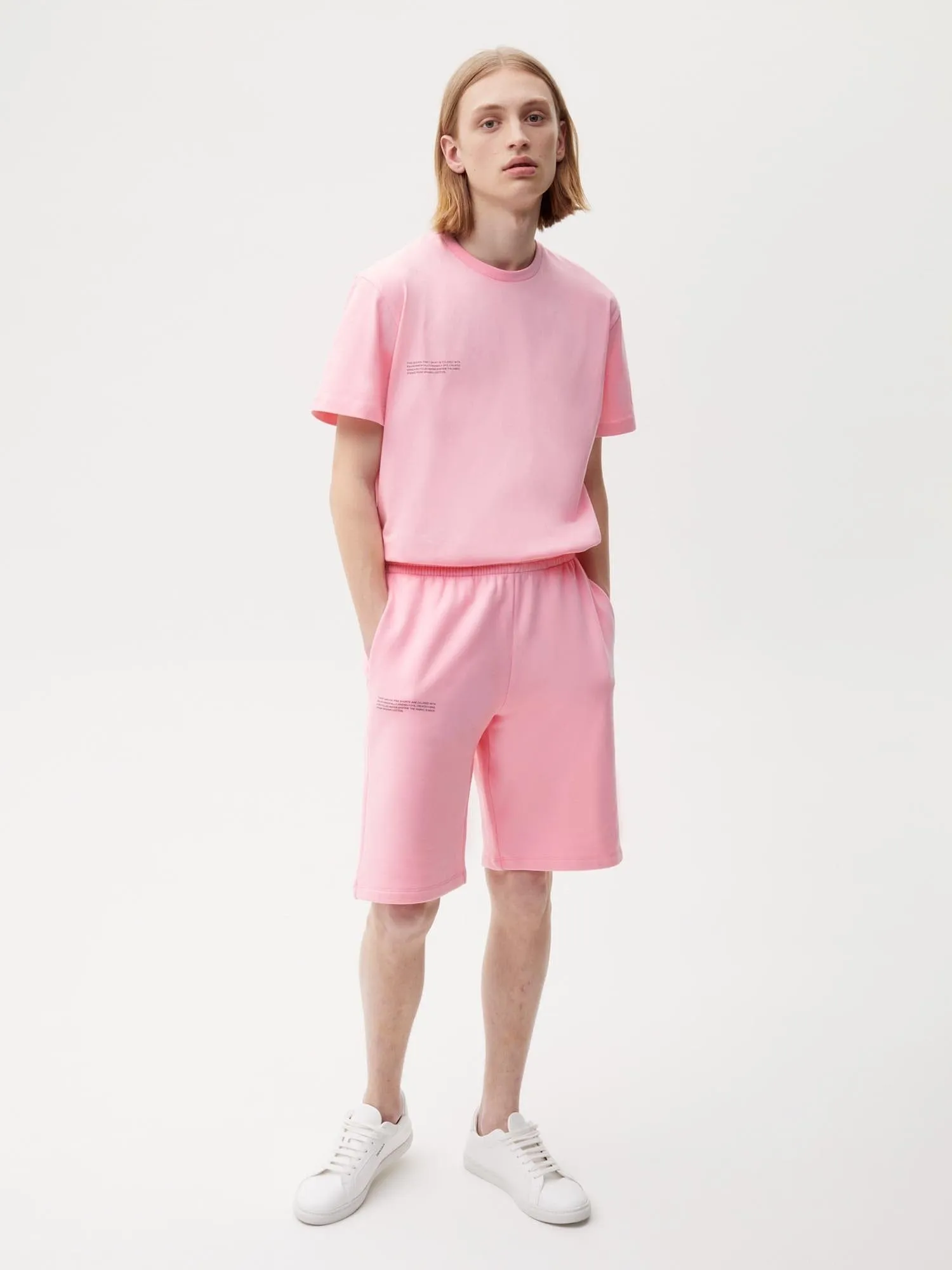Mens 365 Midweight Long Shortssakura pink