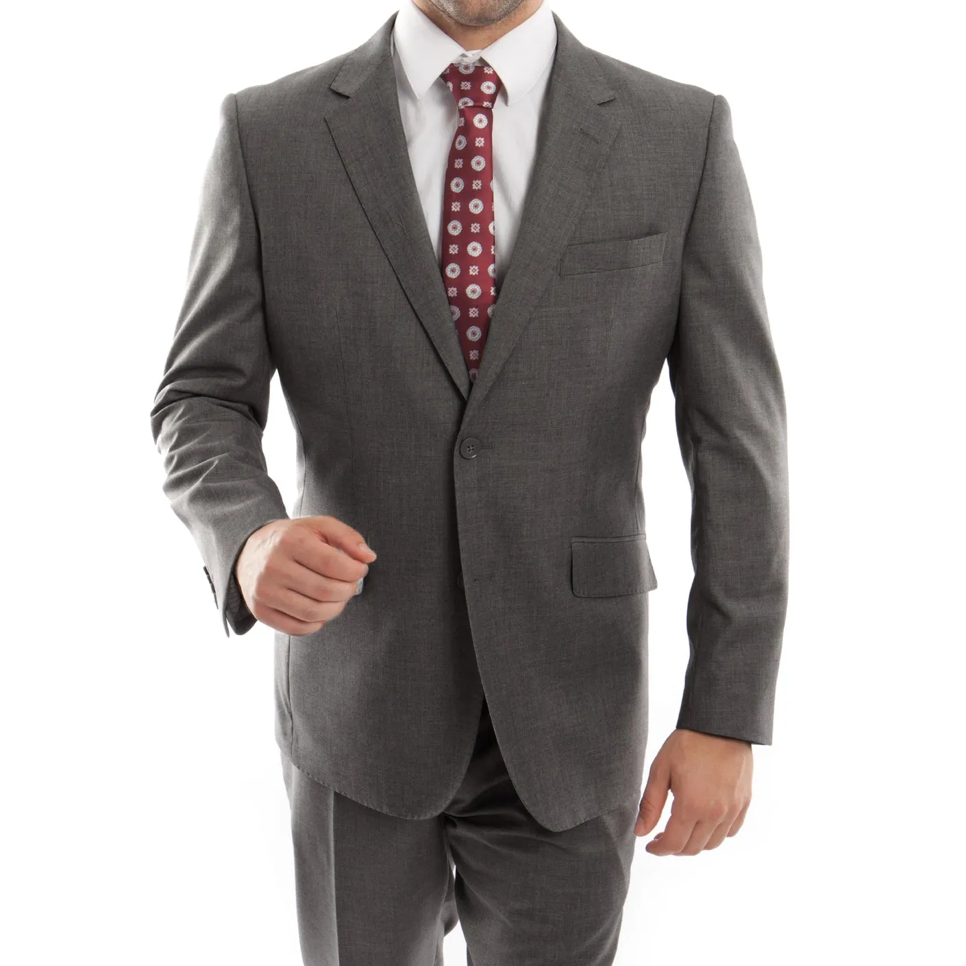 Modern Fit Wool Suit
