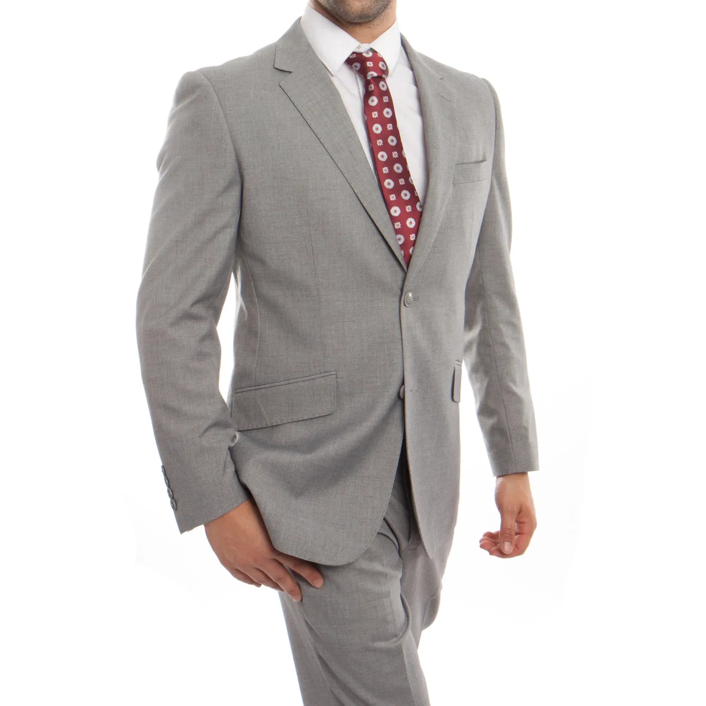 Modern Fit Wool Suit