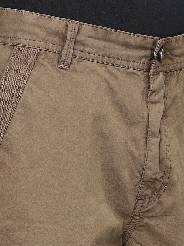 Overdyed Gothic Brown Cargo Shorts