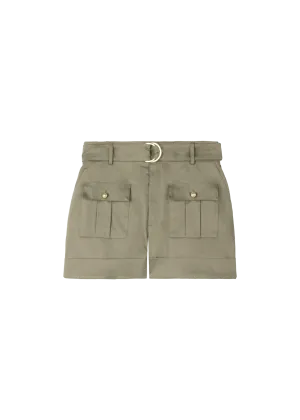 Pocket cotton shorts