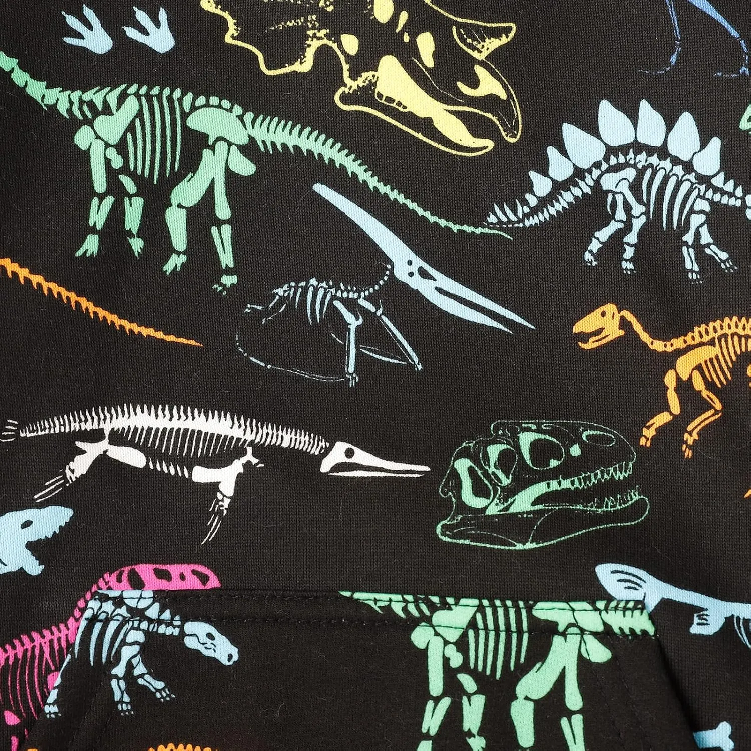 RETSUGO Baby Boys Dinosaurs Hoodie Boy Girls Truck Pullover with Pocket Toddler Boy Kids Rocket Sweatshirt 2-7Years