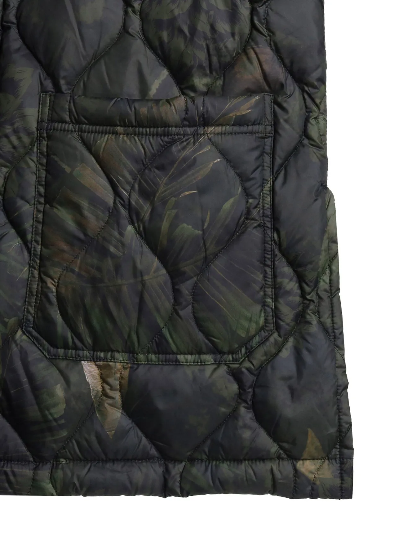 S'YTE X TAIONDAHLIA CAMOUFLAGE QUILTED DOWN CHINA JACKET
