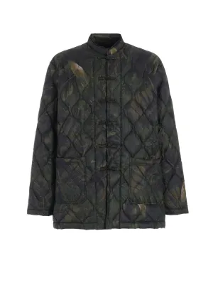 S'YTE X TAIONDAHLIA CAMOUFLAGE QUILTED DOWN CHINA JACKET