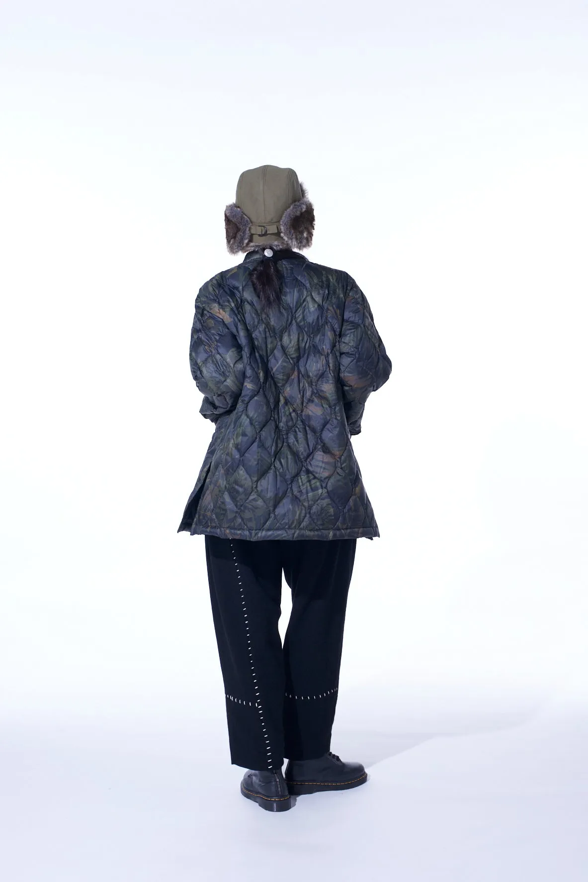 S'YTE X TAIONDAHLIA CAMOUFLAGE QUILTED DOWN CHINA JACKET