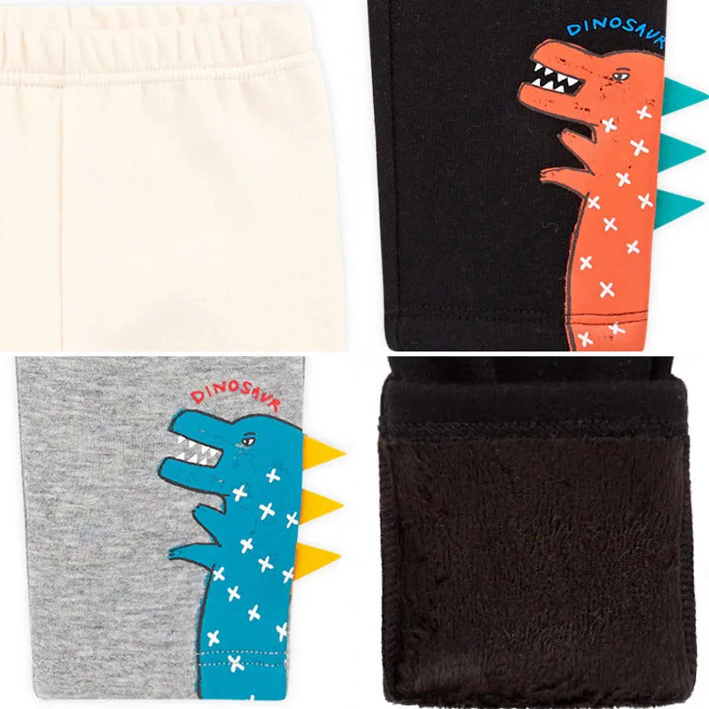 Ultra Warm Pointy Dino Leggings (3 Colours) 2311MO02