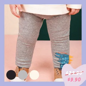 Ultra Warm Pointy Dino Leggings (3 Colours) 2311MO02