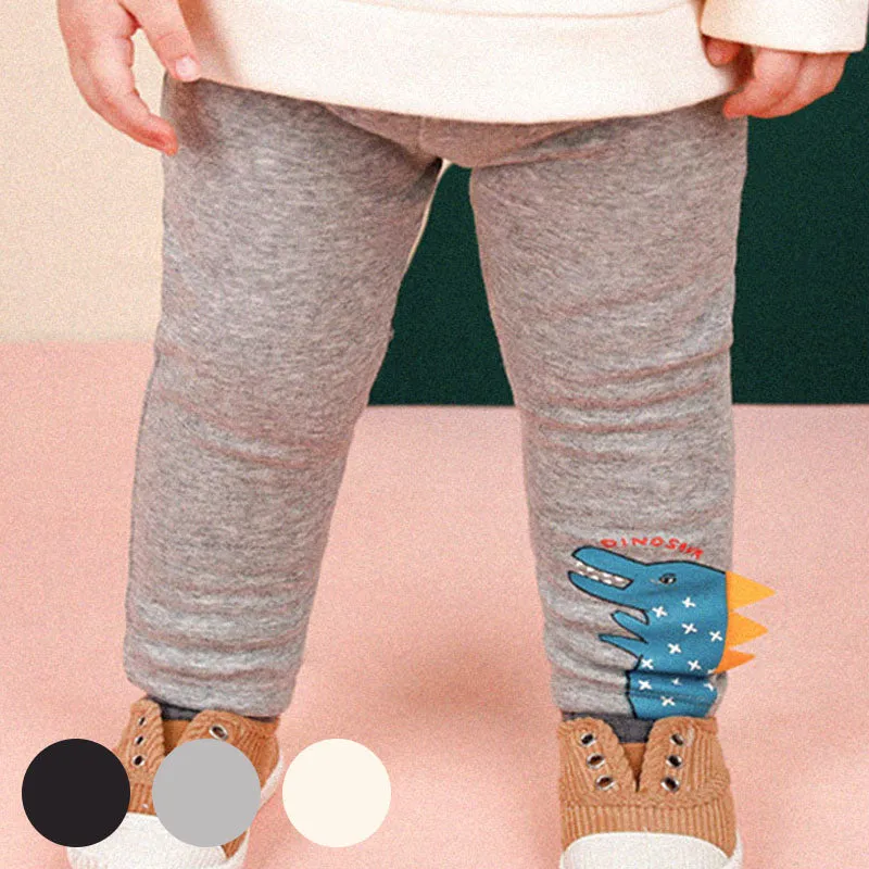 Ultra Warm Pointy Dino Leggings (3 Colours) 2311MO02