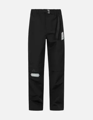 Water Reactive Allover Print Regular Fit Panelled Pants
