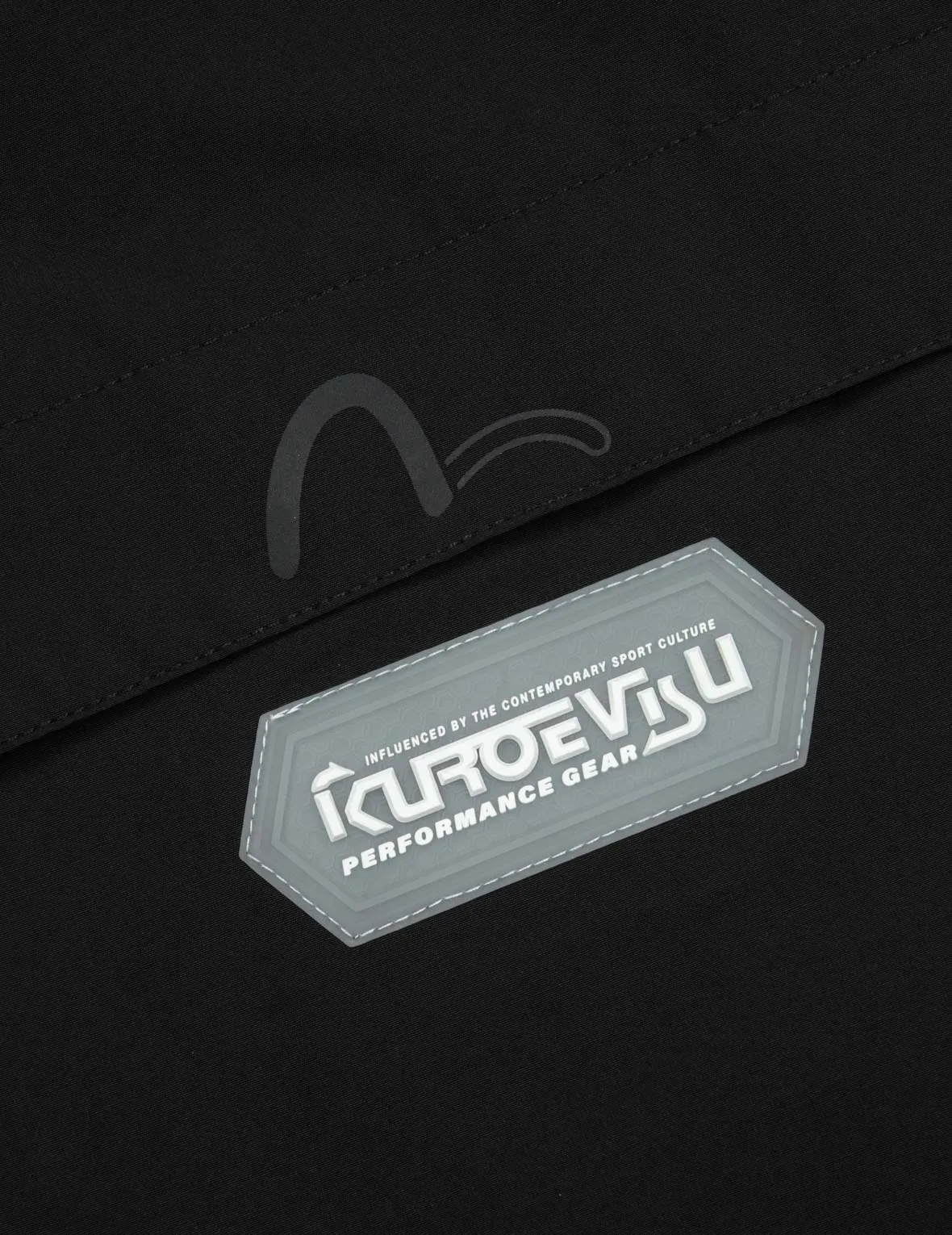 Water Reactive Allover Print Regular Fit Panelled Pants