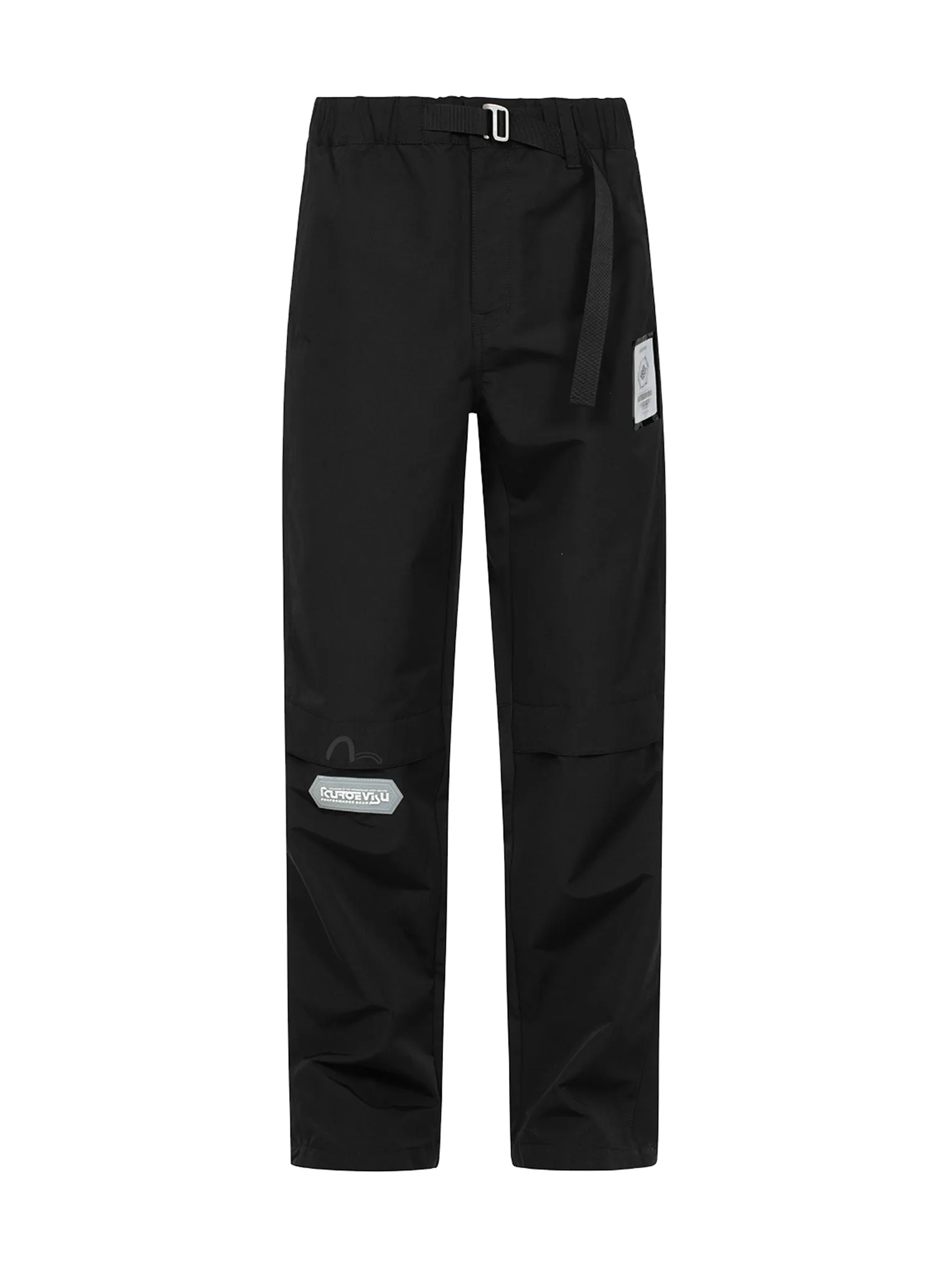 Water Reactive Allover Print Regular Fit Panelled Pants