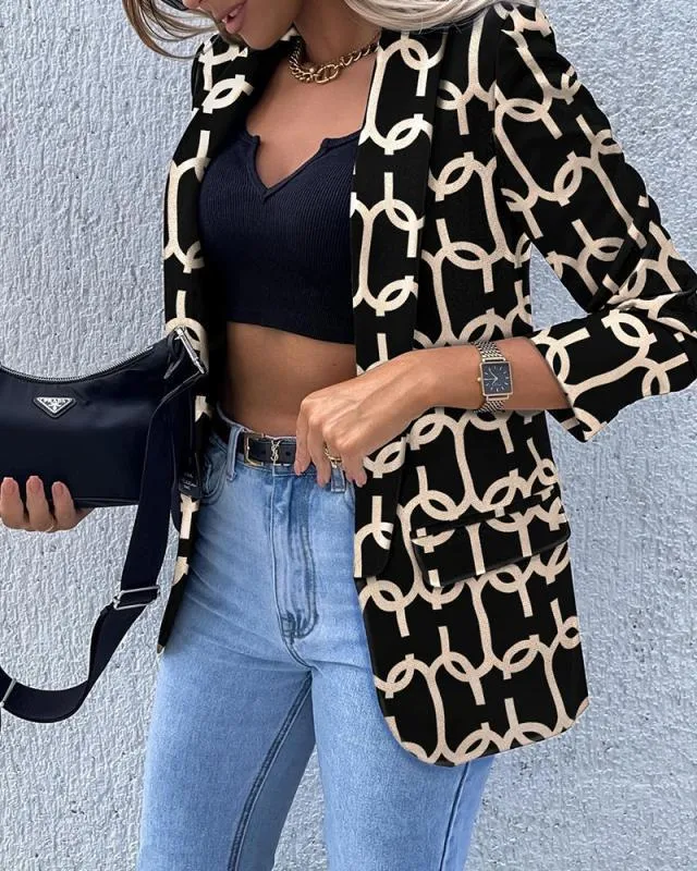 Wenkouban 2024 Spring Fashion Blazer Women Oversized Yellow Coat Solid Black Elegant Blazers Female Casual Office Formal Ladies Clothing