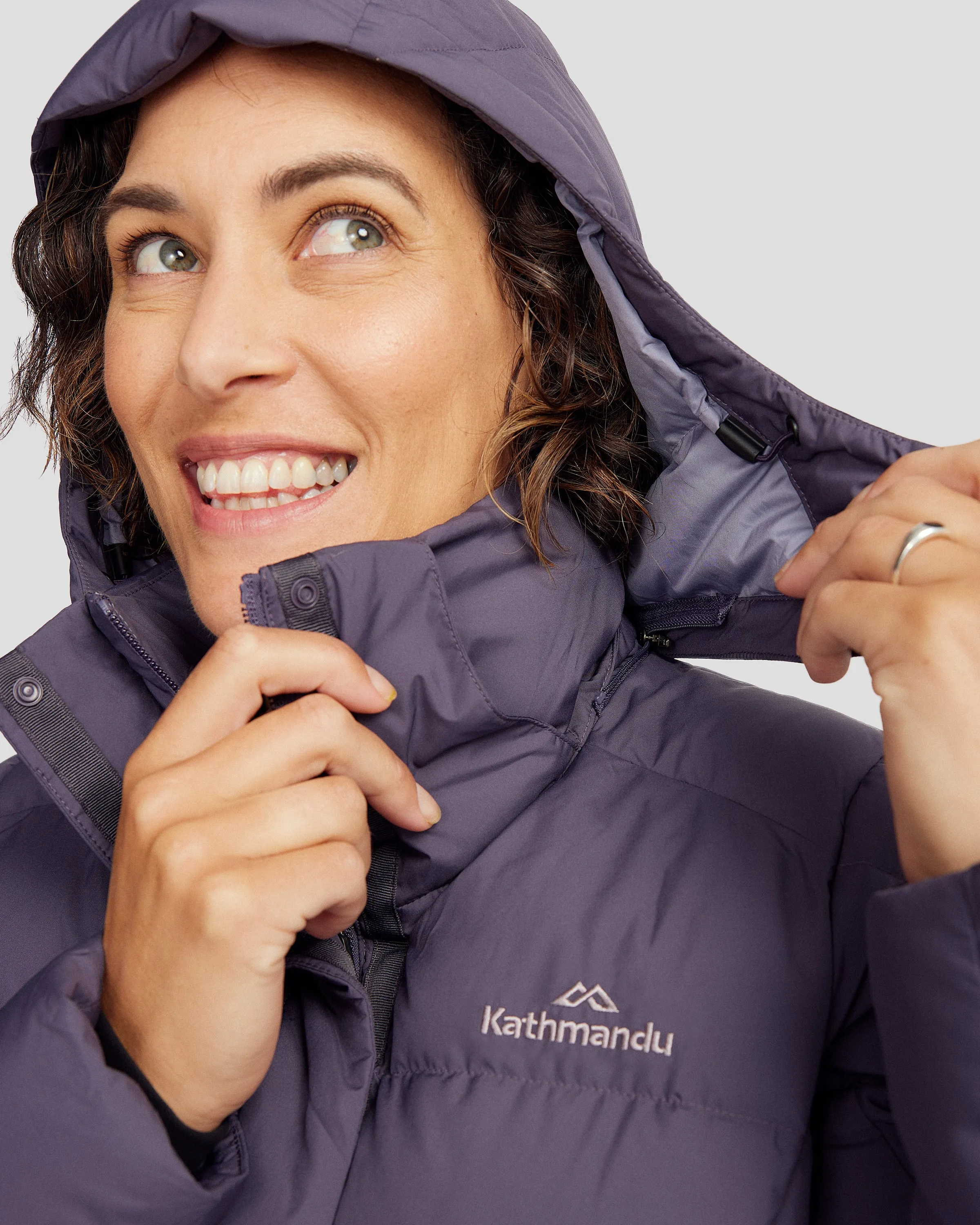Women's Winterburn Hooded Down Jacket - Orbit