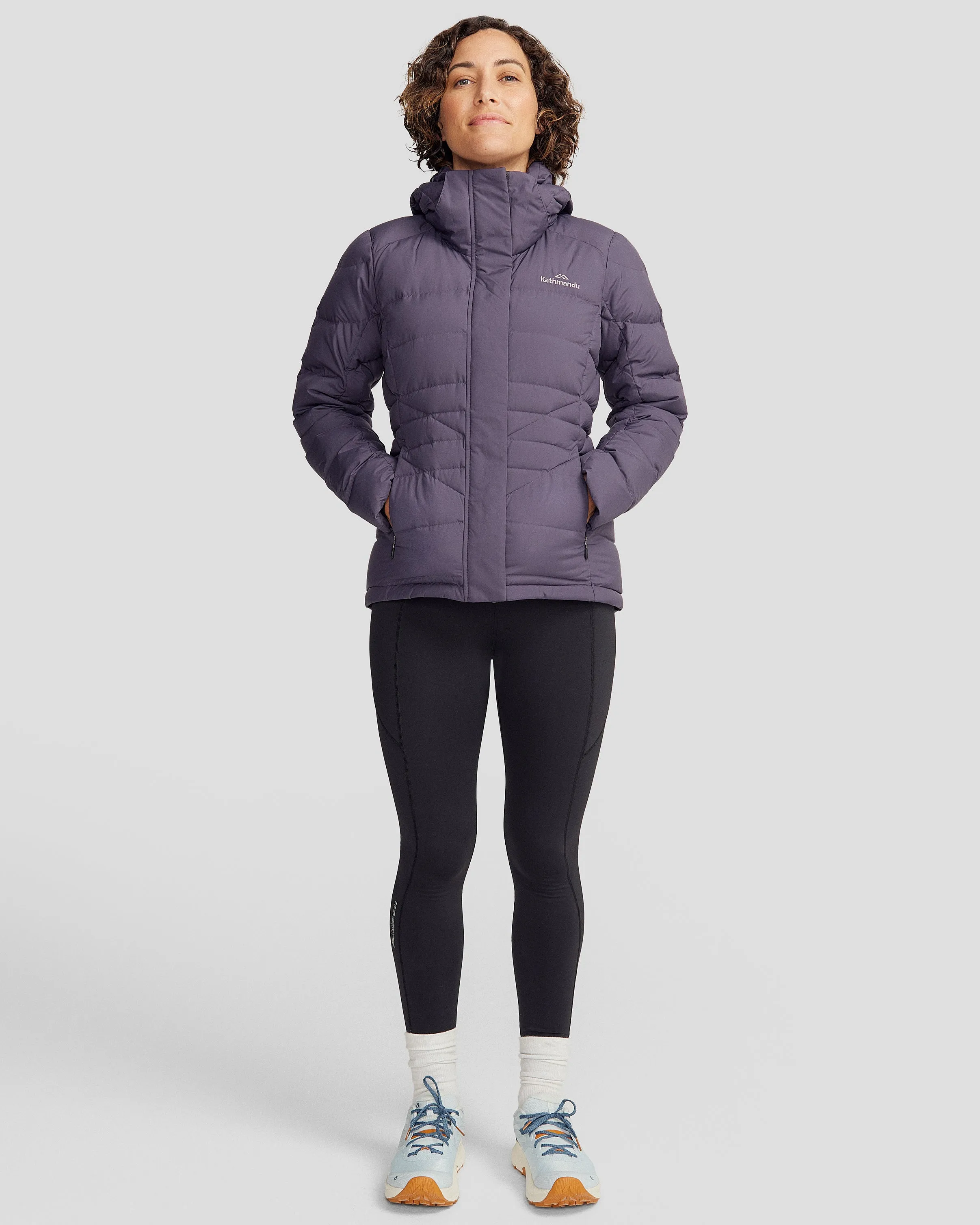 Women's Winterburn Hooded Down Jacket - Orbit